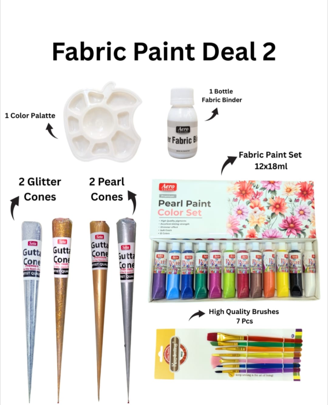 Deal 2 - Fabric Painting Kit